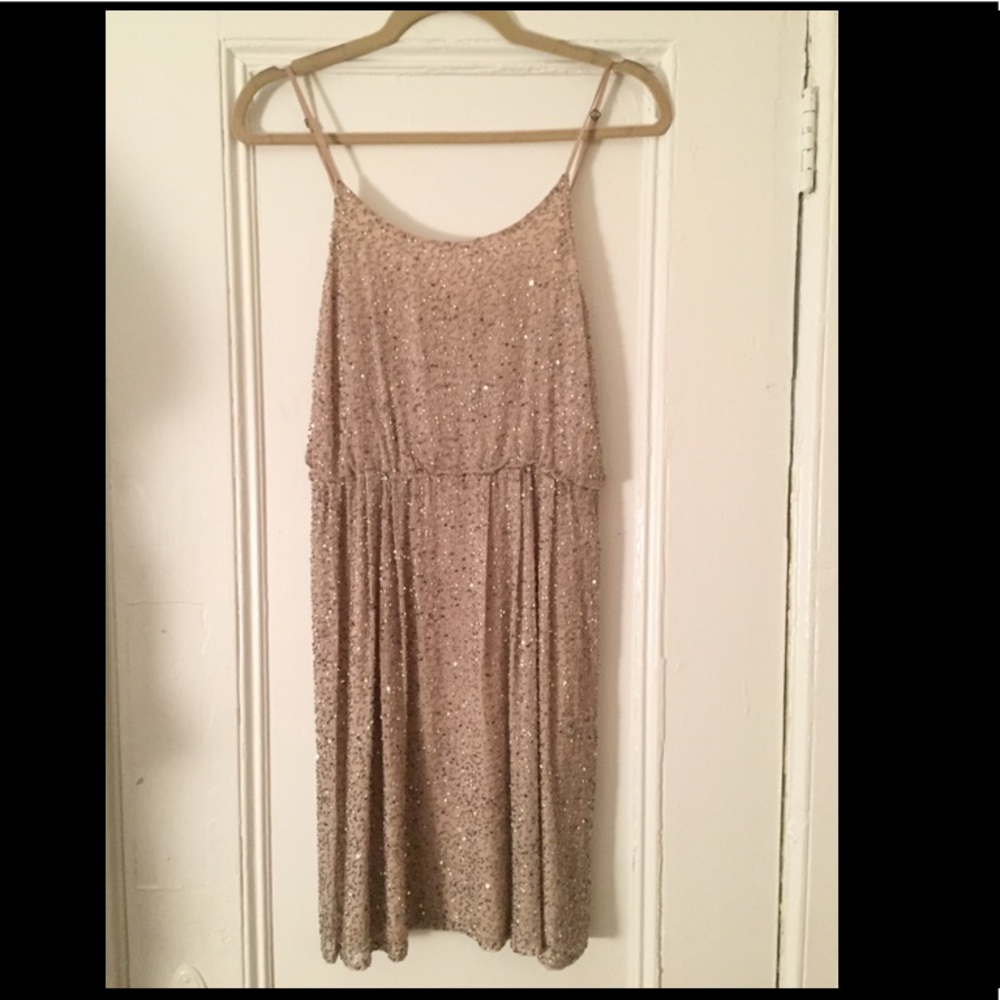 Alice + Olivia beaded cocktail dress